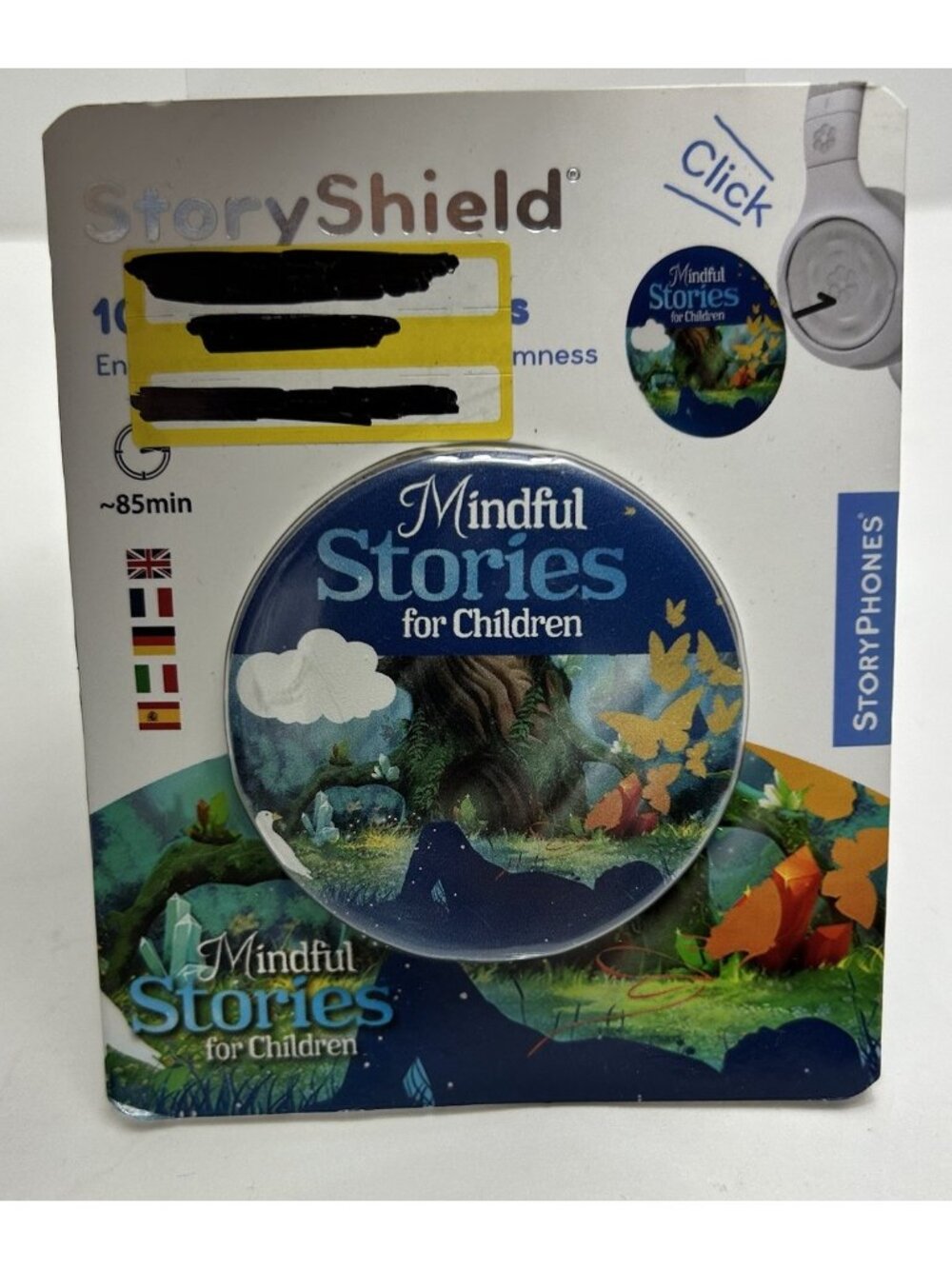 StoryShield Mindful Stories for Children Works w/ StoryPhones Autogenic Training